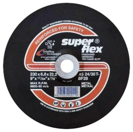 Superflex Steel Angle Grinding Disc 1