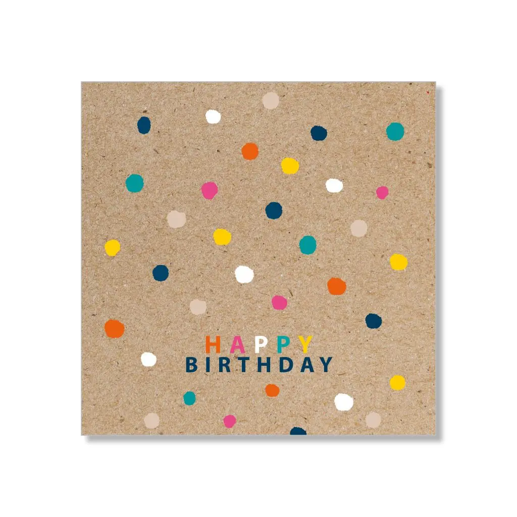 Just Smitten Mini Gift Card - Birthday Confetti 1