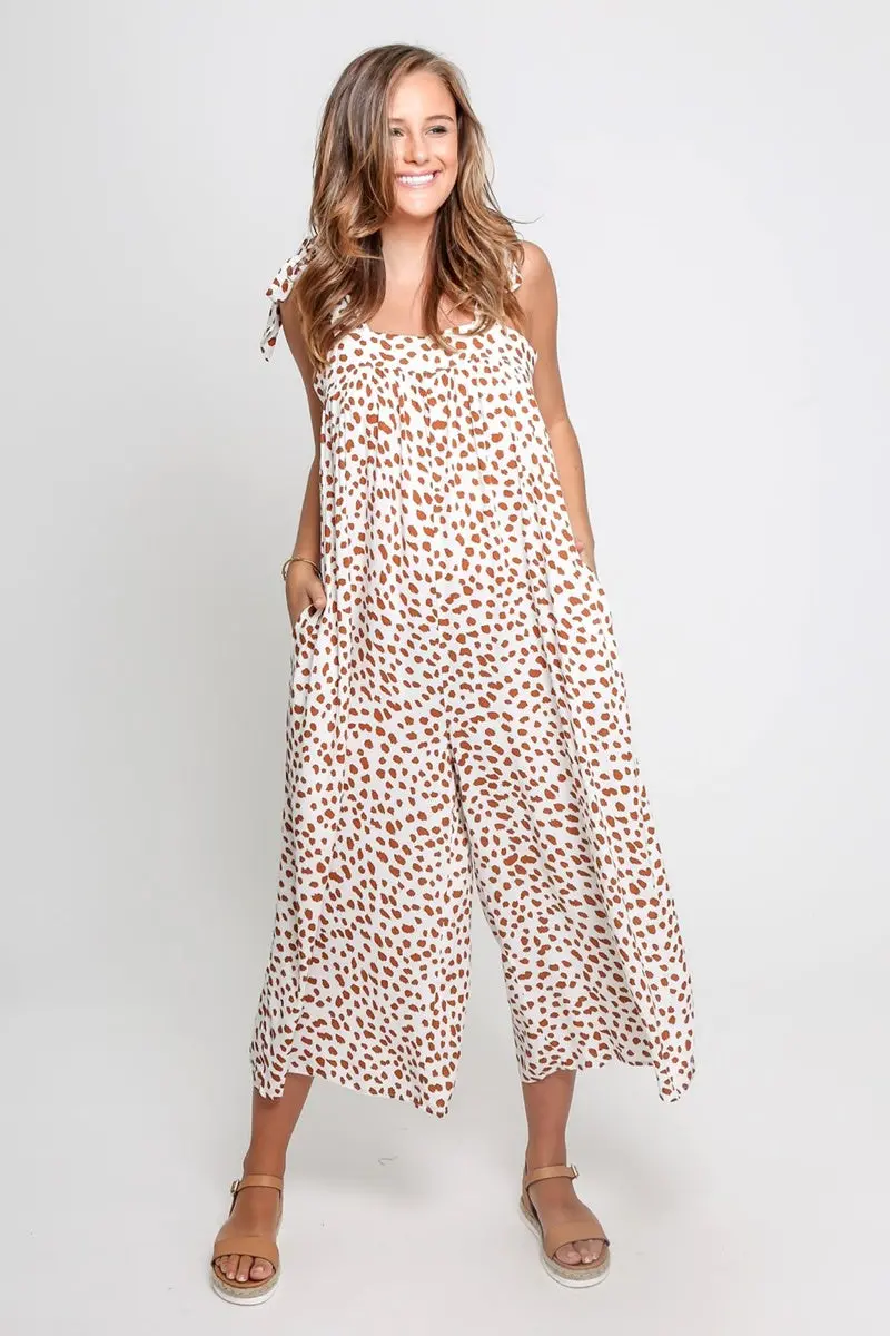 Leoni - Pat Jumpsuit - Rust Leopard 1