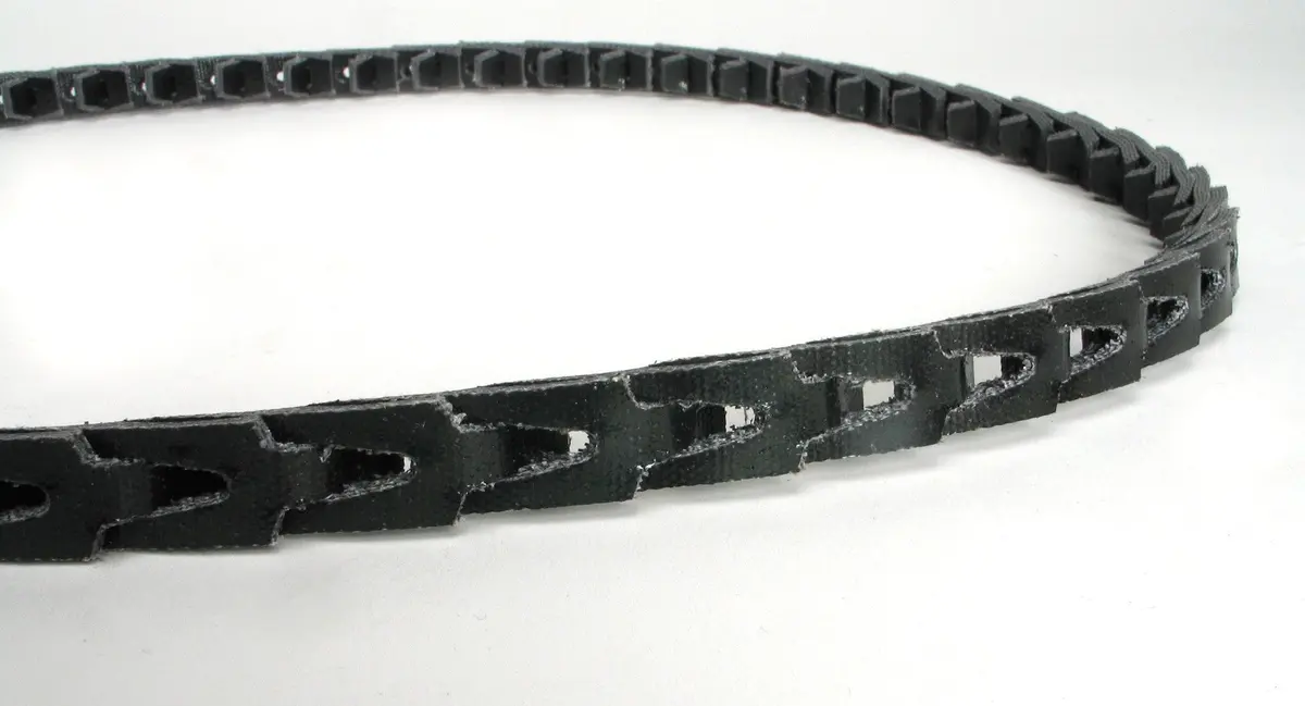 Segmental Fan Belt Material, Non-Metallic, 4 Foot 1
