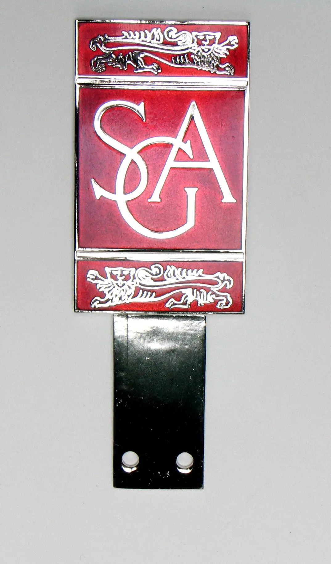 Sga Brass Car Badge 1