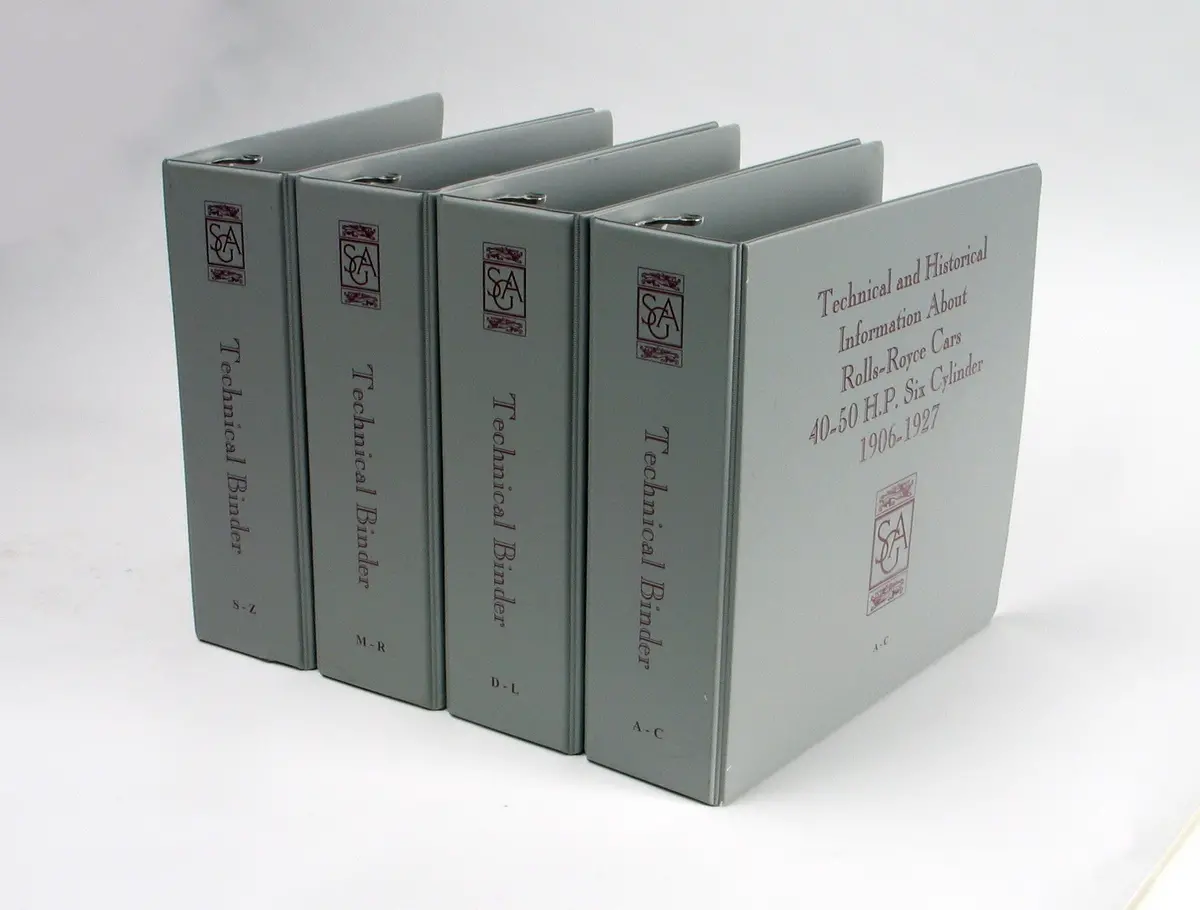 Sga Technical Bible Binders 1