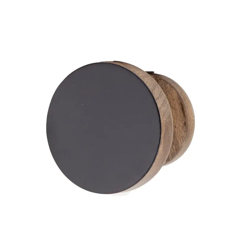 General Eclectic - Natural Wooden Hook Black - Large 1