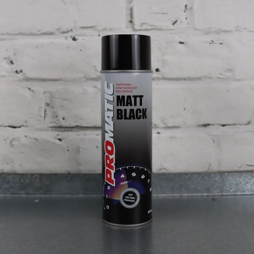 Proxl Promatic Matt Black Aerosol 1