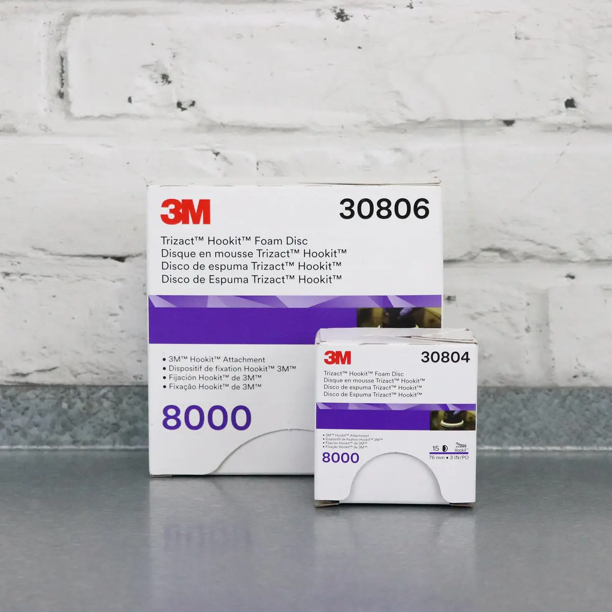 3M Hookit Trizact 8000G Foam Discs 1