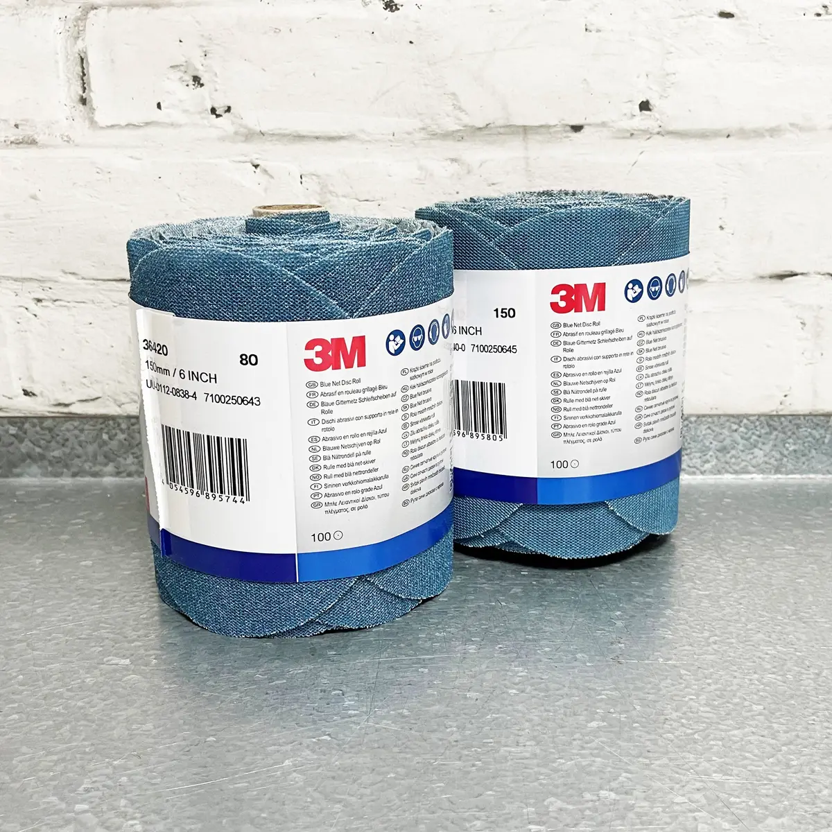 3M Blue Net Disc Roll (150Mm) 1