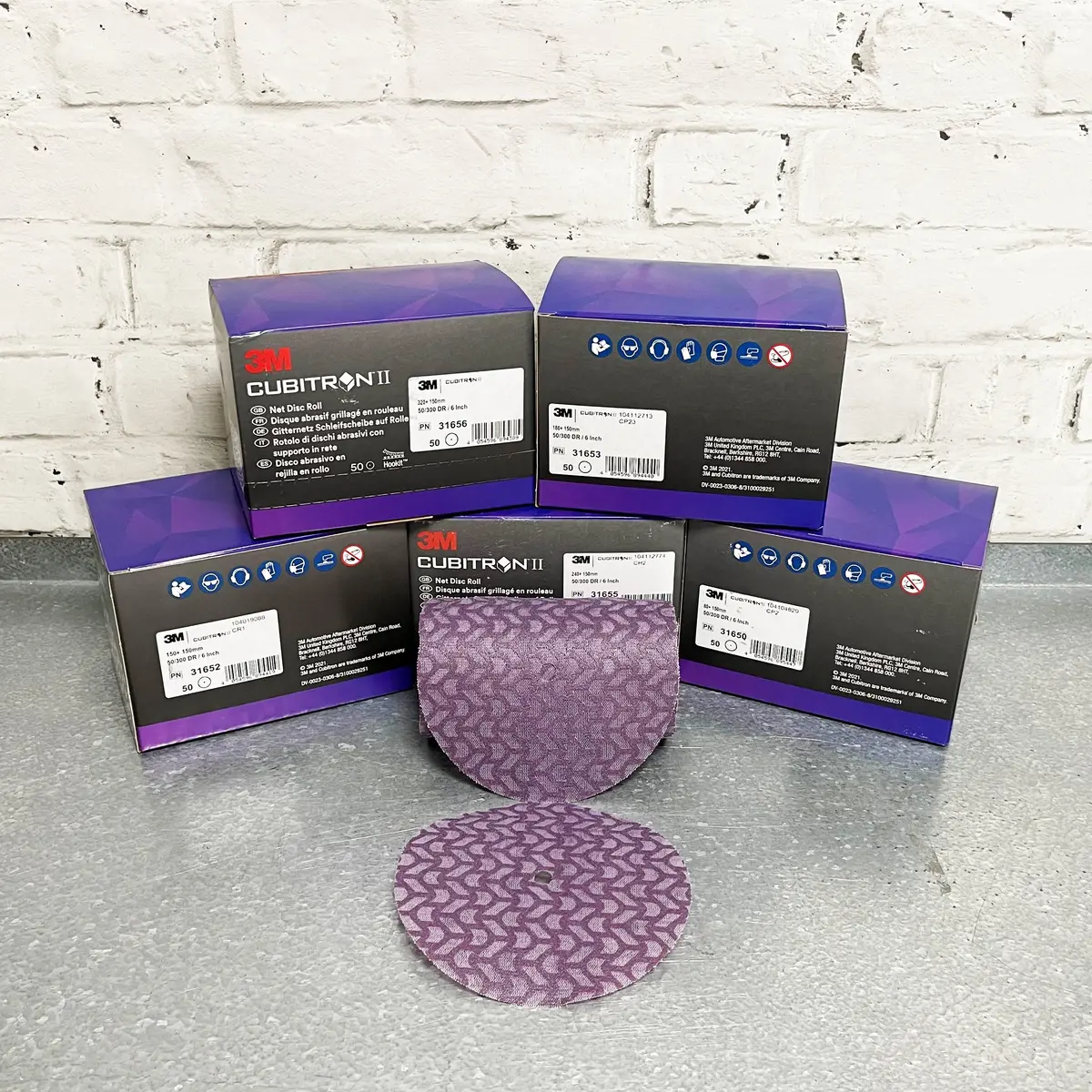 3M Cubitron Ii Net Disc Roll (150Mm) 1