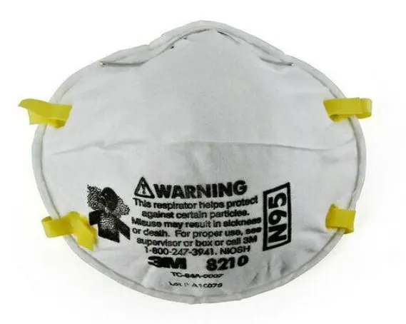 3M™ Particulate Respirator 8210, N95  160 Ea/Case 1