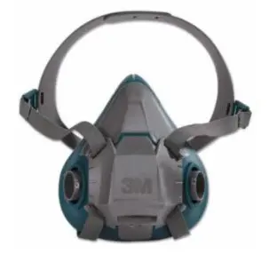 3M Rugged Comfort Half-Facepiece Reusable Respirator, Large 1