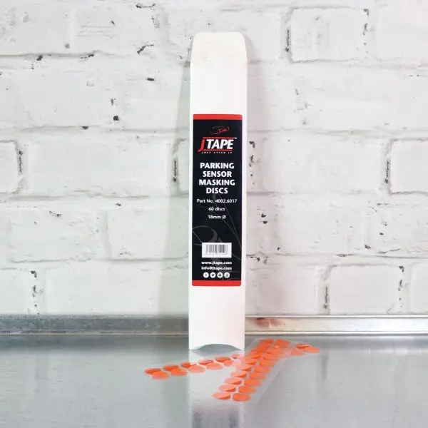 J Tape Parking Sensor Masking Discs (Pack Of 60, 18Mm) 1