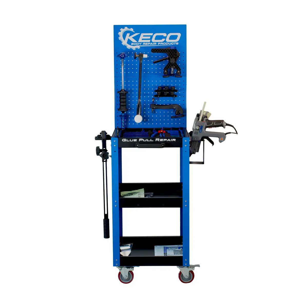 Keco Gpr Technician Companion System With Compact Shop Cart 1