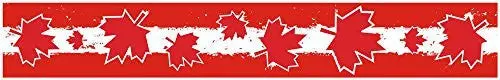 24" Vinyl Trim Canada Canadian Flag Strip Sticker Decals Hood Bumper Car 1