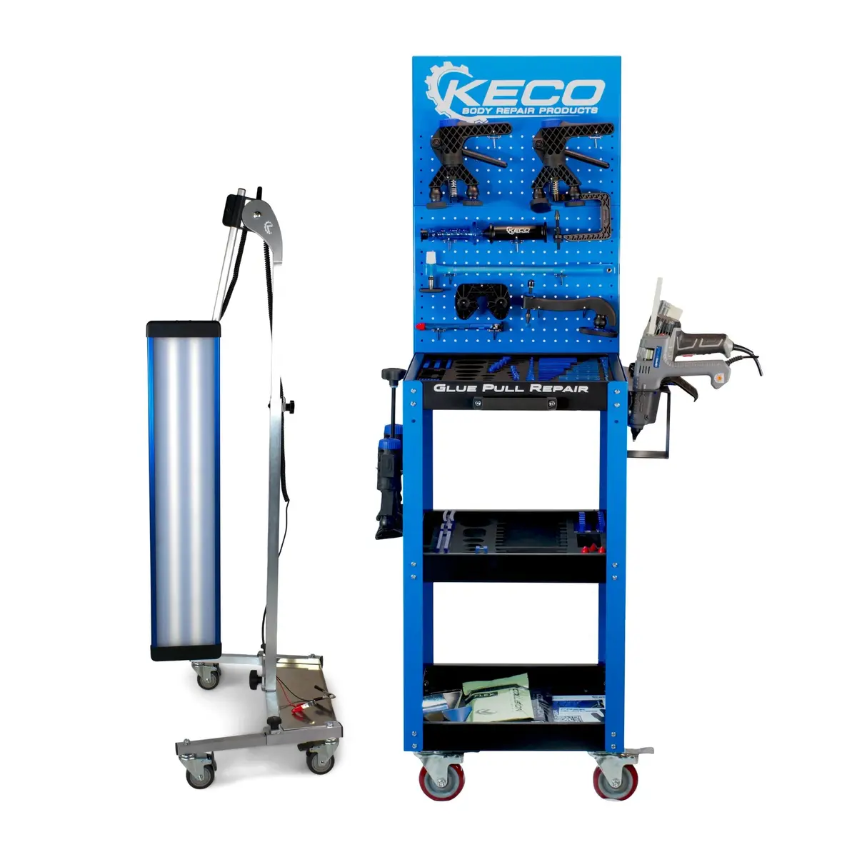 Keco Gpr Finish System With Compact Shop Cart 1