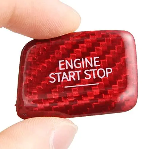 Us Engine Push Start Button Trim Compatible With Chevrolet 2