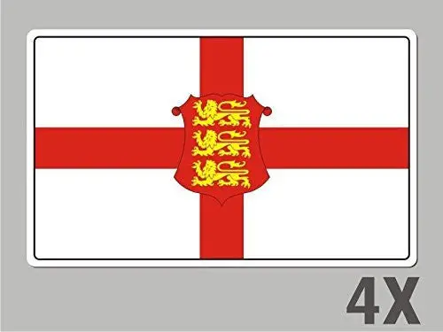 4 England Stickers Flag Decal Bumper Car Bike Laptop .. Emblem Vinyl Fl041 1