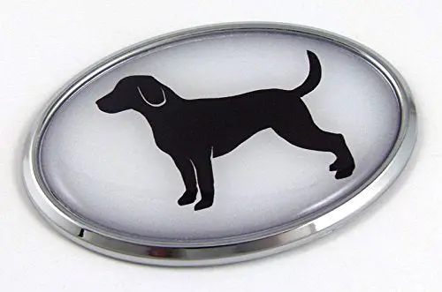 Labrador Lab Dog Breeds 3D Chrome Emblem Pet Decal Car Auto Bike Truck Sticker 1