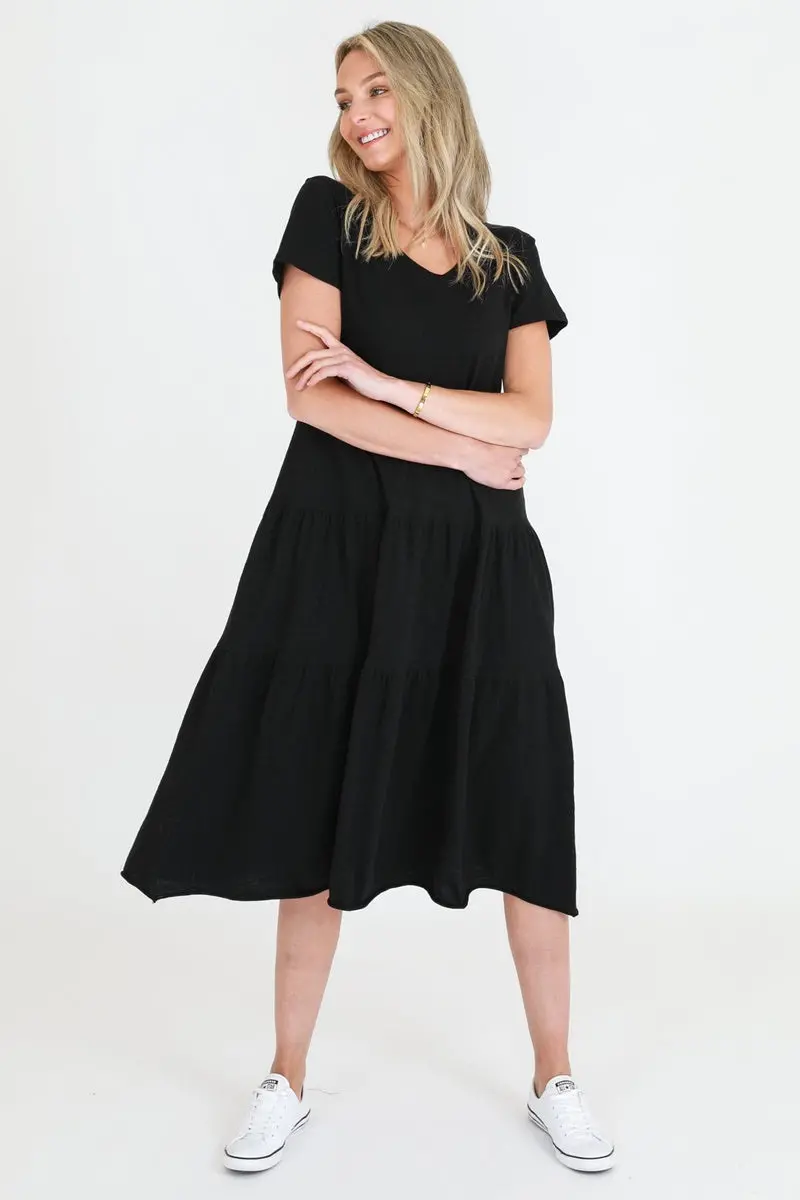 3Rd Story - Hazel Dress - Black 1