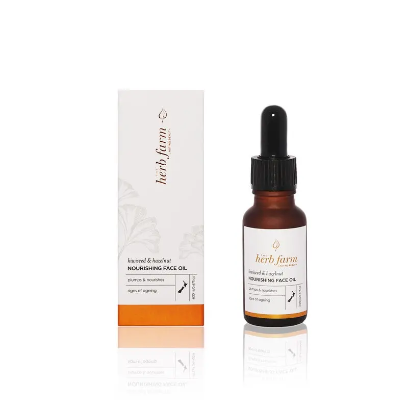 Herb Farm - Kiwiseed & Hazelnut Nourishing Face Oil 20Ml 1