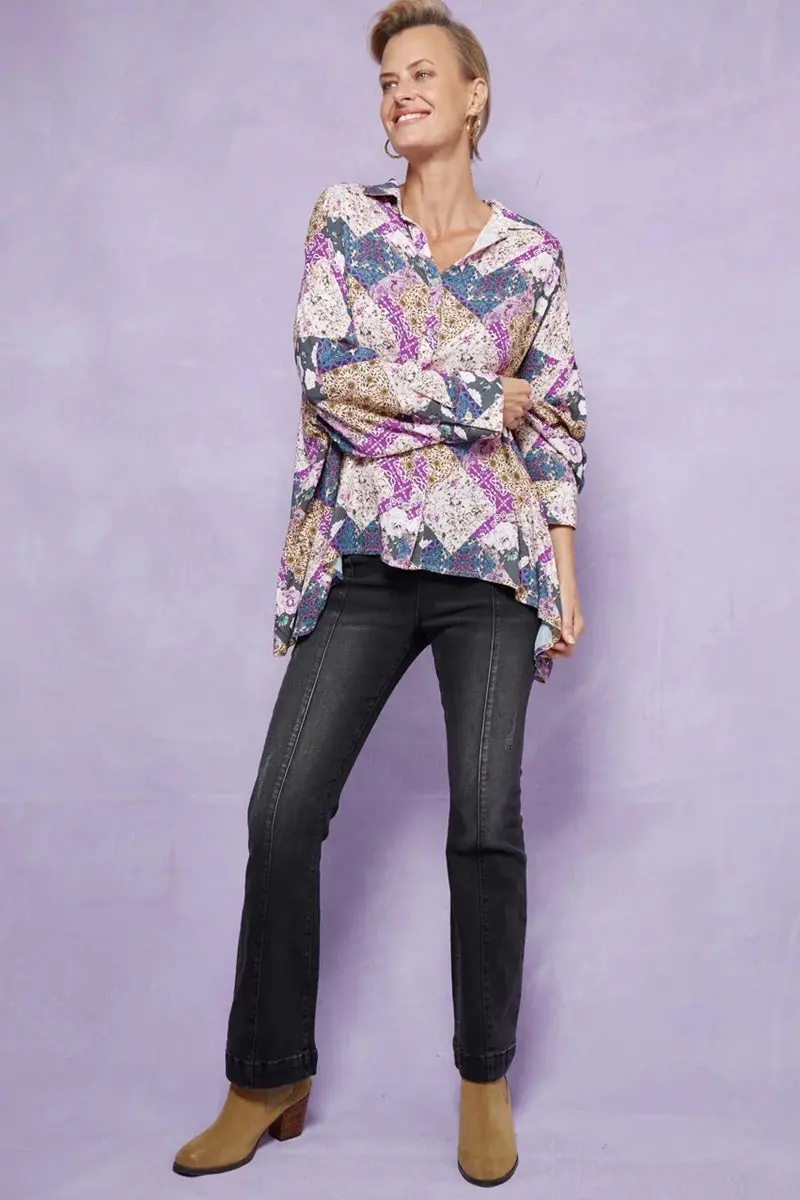 Isle Of Mine - Coppola Shirt - Violet Muse 2