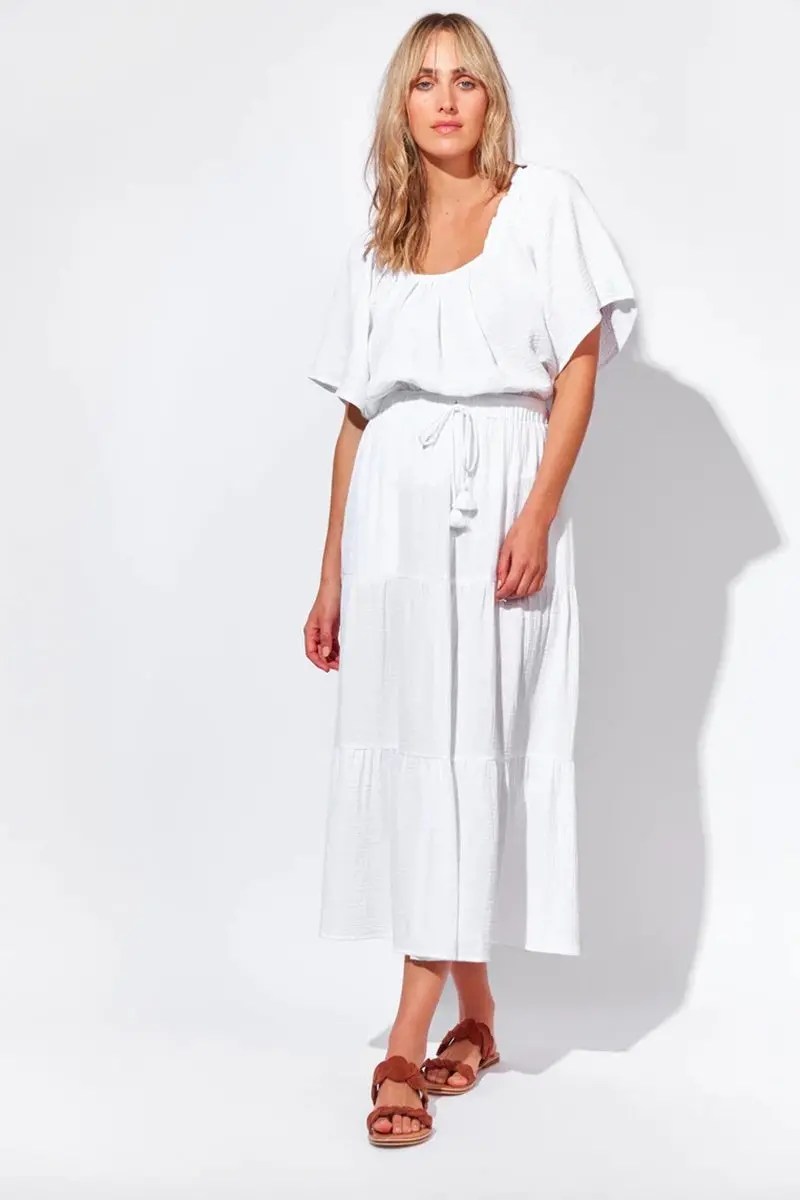 Isle Of Mine - Java Tiered Skirt - Imperial 1