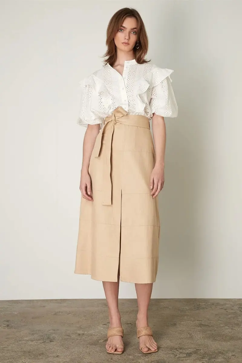 Esmaee - Capella Blouse - Ivory 1