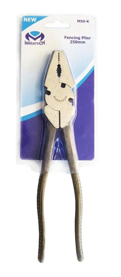 Marathon Fencing Plier Heavy Duty - Knurled Handles 1