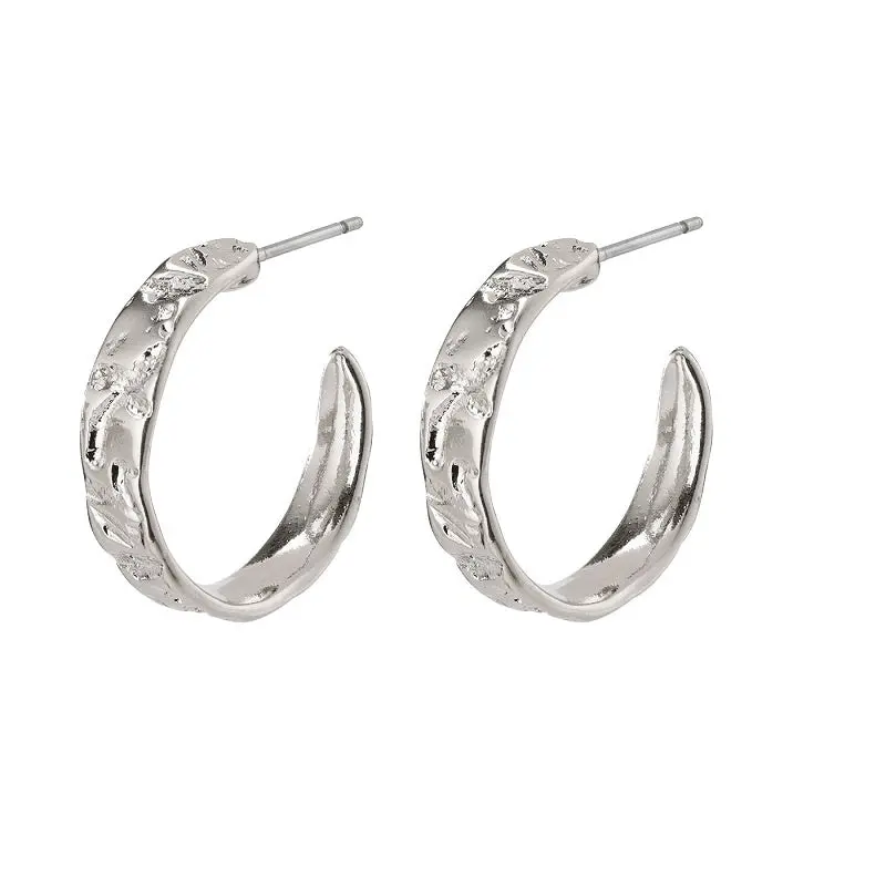 Pilgrim - Compassion Earrings Silver - Silver Plated 1