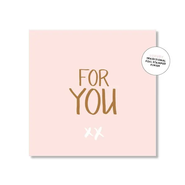 Just Smitten Mini Gift Card - For You Blush.... 1