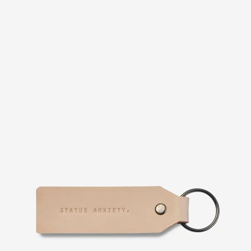 Status Anxiety - If I Stay Keyring - Tan 1