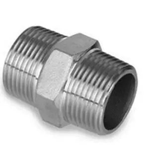 Ming Galvanised Hexagon Nipple 1