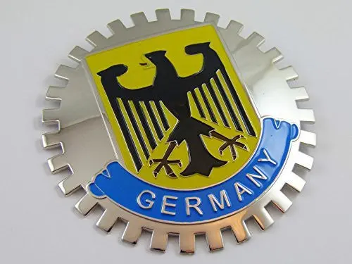 Grille Badge German Germany For Car Truck Grill Mount Deutschland 1
