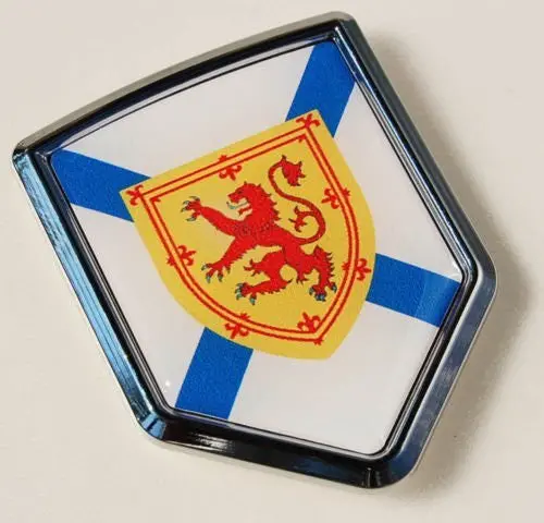 Nova Scotia Province Canada Flag Car Chrome Emblem Decal Sticker 1