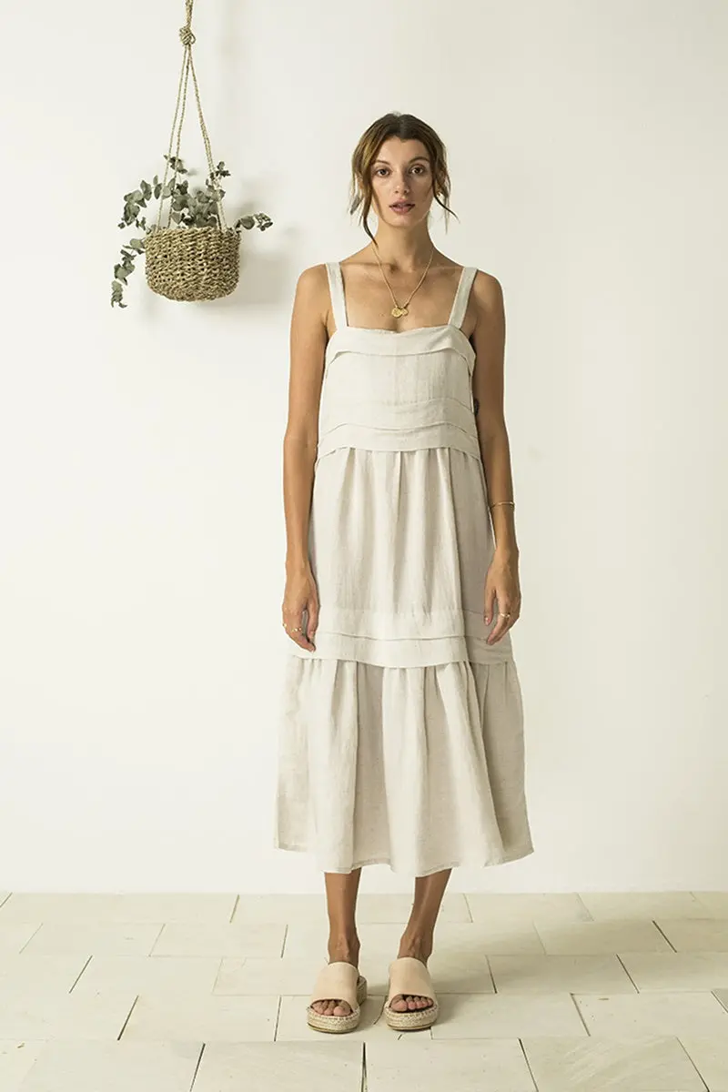 Bird & Kite - Renata Dress - Natural 1