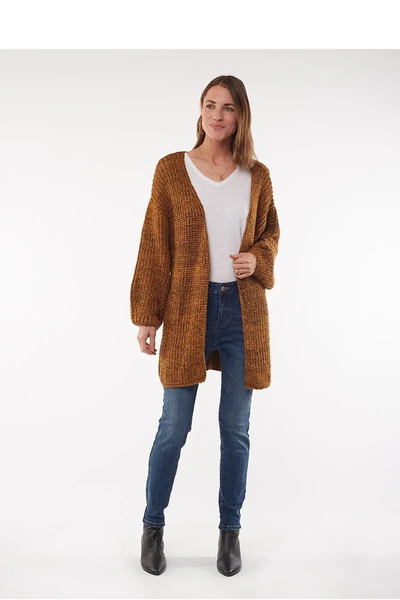 Foxwood - Nordic Cardigan - Mustard 1