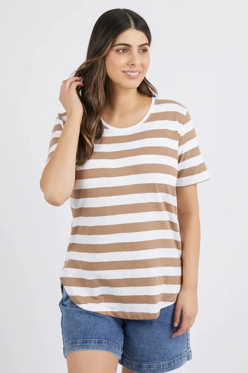 Foxwood - Basic Stripe Tee 1