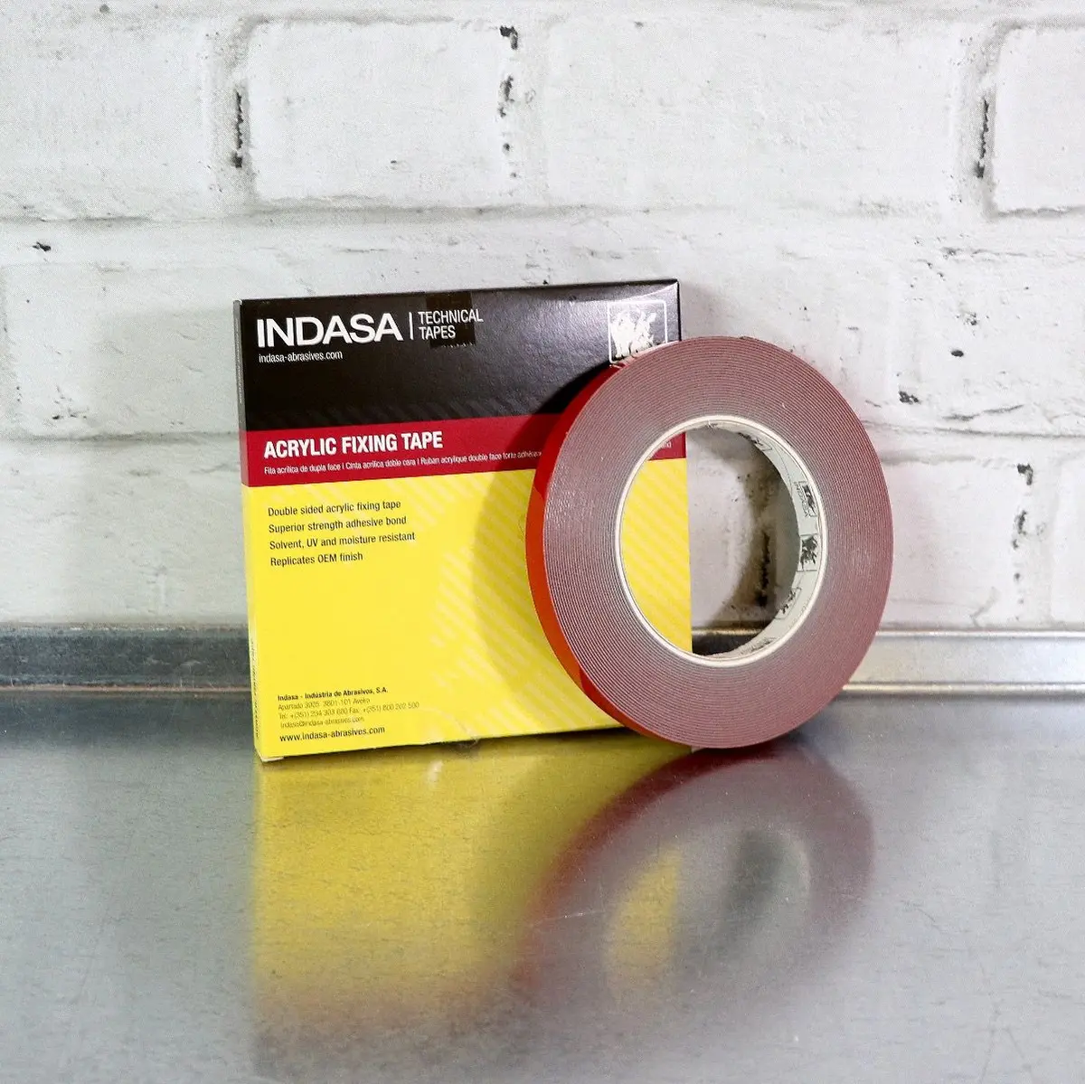 Indasa Acrylic Double Sided Fixing Tape (12Mm X 10M) 1