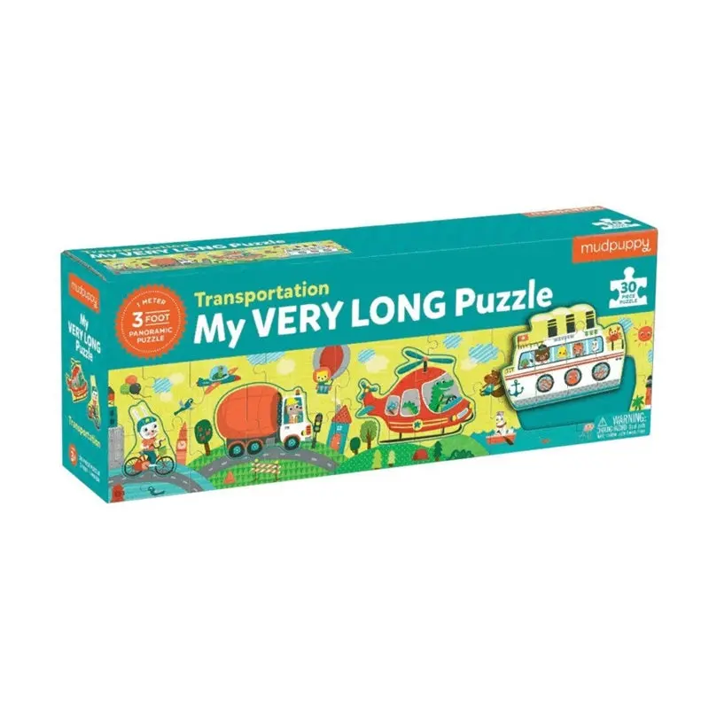 Mudpuppy - My Very Long Puzzle - Transportation 1