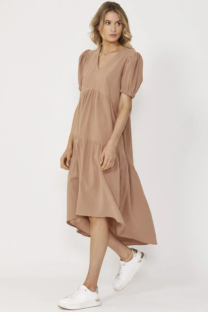 Sass - Elsie Dress - Toffee 1