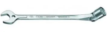 Gedore Combination Swivel Head Wrench 1