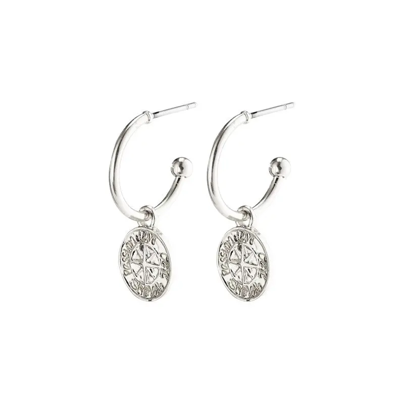 Pilgrim - Gerda Earrings - Silver 1