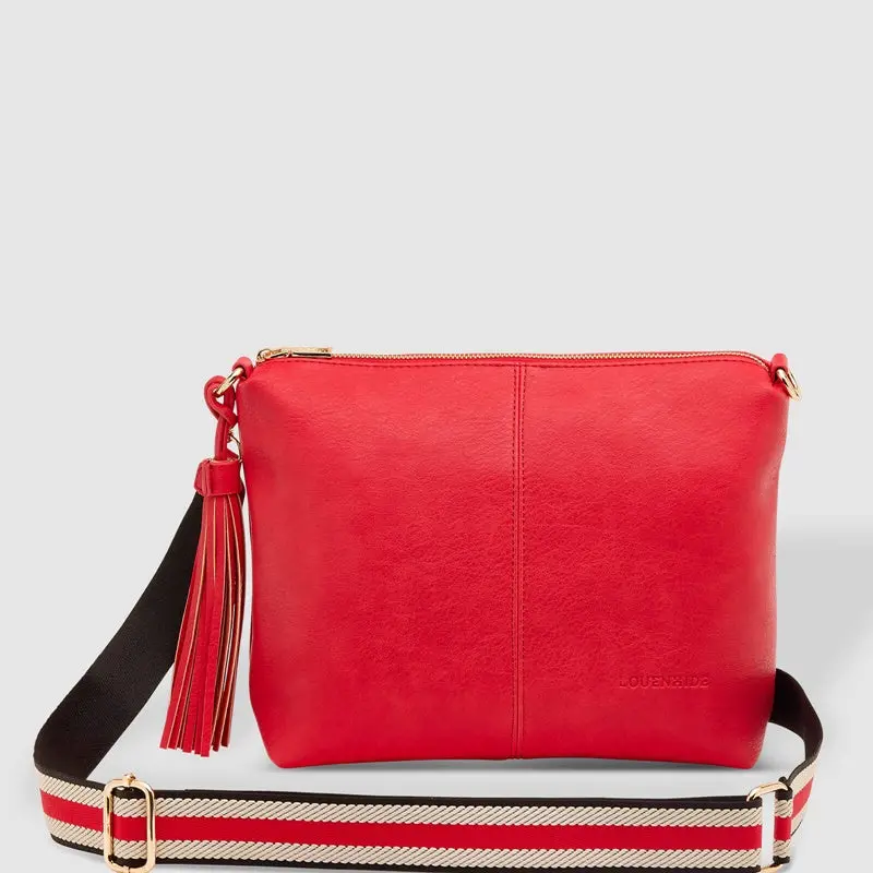 Louenhide - Kasey Crossbody - Raspberry Stripe 1