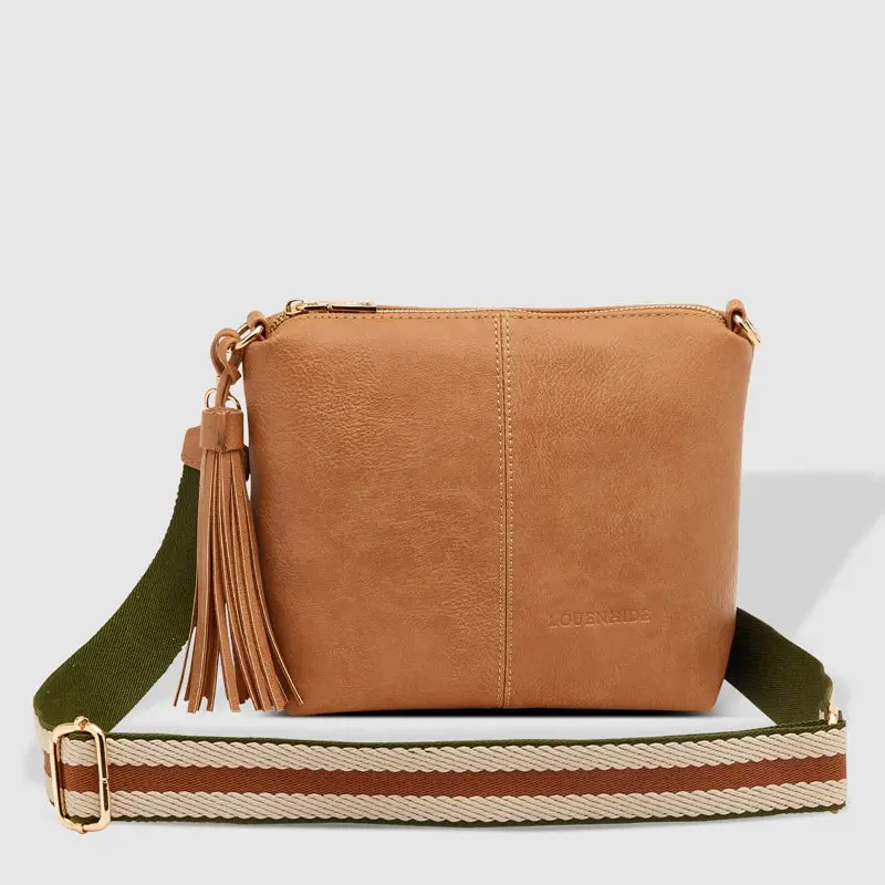 Louenhide - Kasey Crossbody - Camel Stripe 1