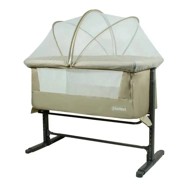 Cuna Colecho Con Mosquitero Myside Lx Beige, Bebesit 1