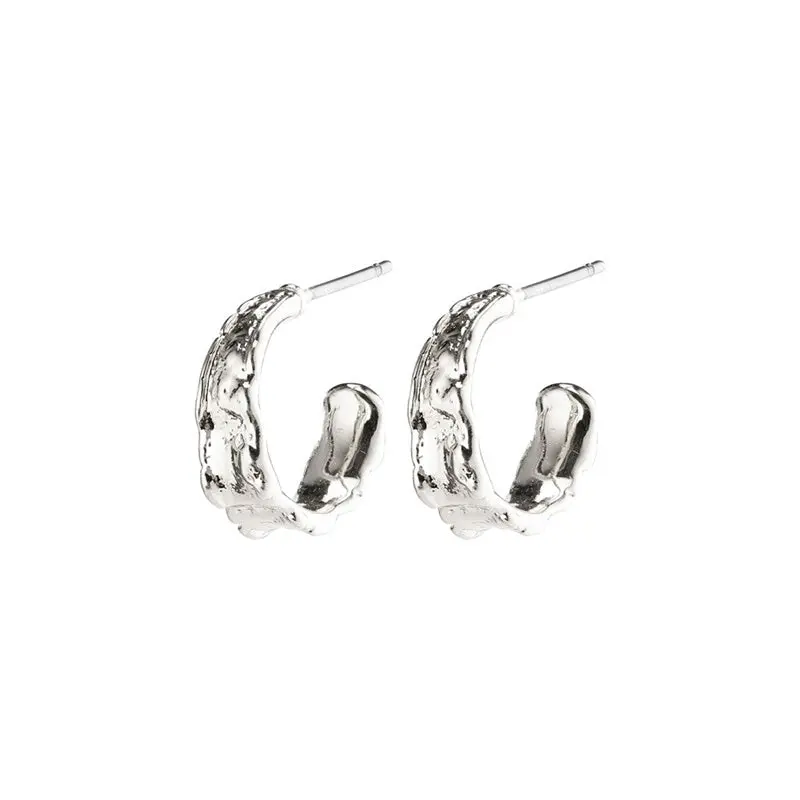 Pilgrim - Bathilda Earrings - Silver Plated 1
