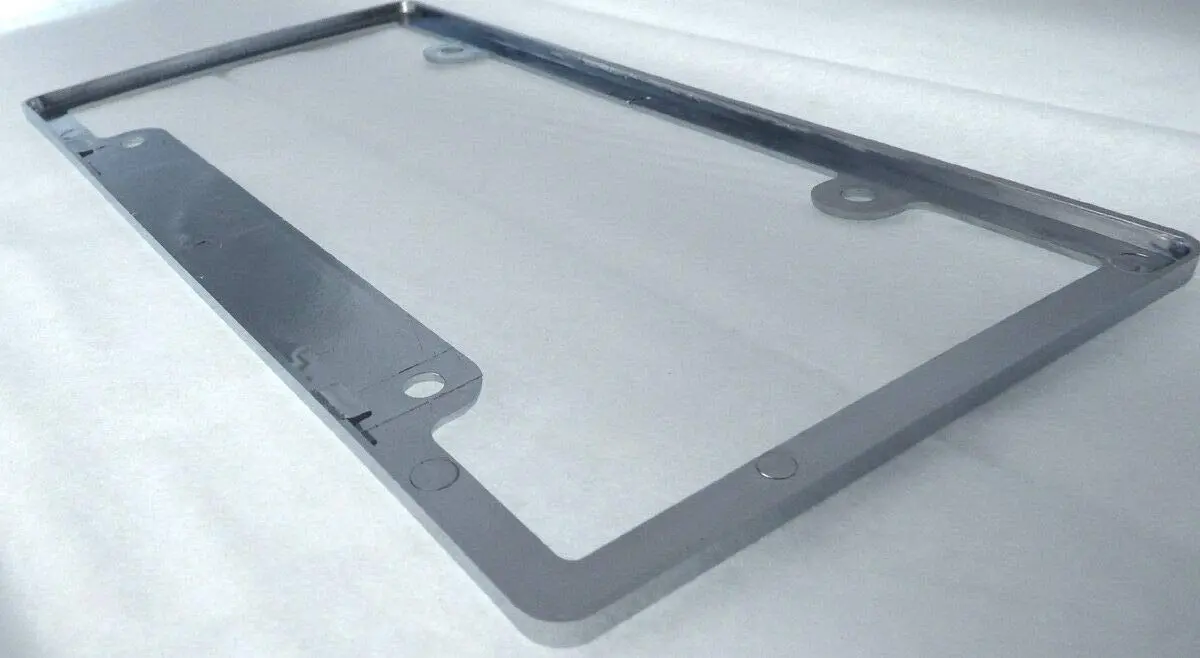 Navy Flag Car License Plate Frame Chrome Plated Plastic Tag Holder Cover Cp08 2