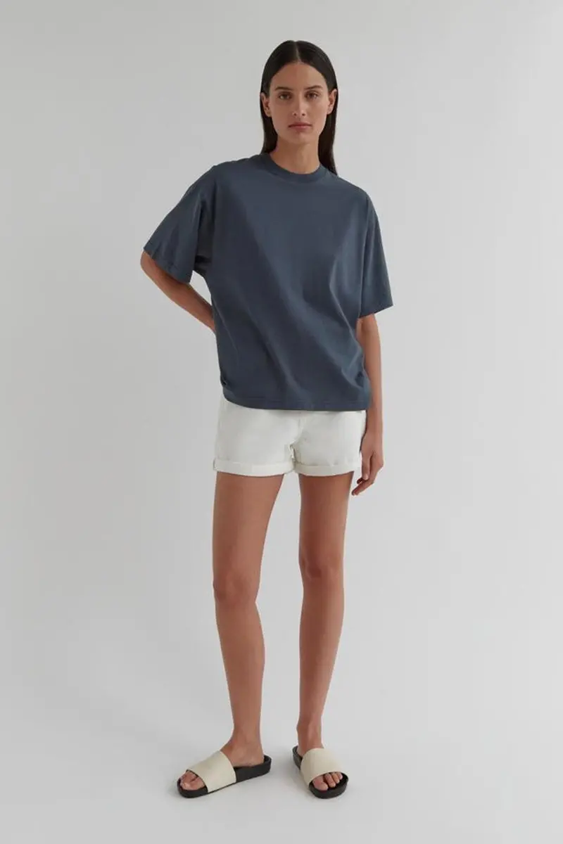 Assembly Label - Oversized Tee - Slate 1