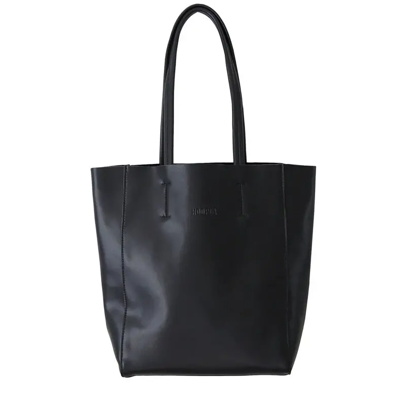 Hoopla - Large Portrait Tote - Black 1