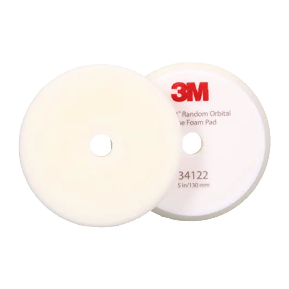 3M Perfect-It Random Orbital White Foam Compounding Pad 1
