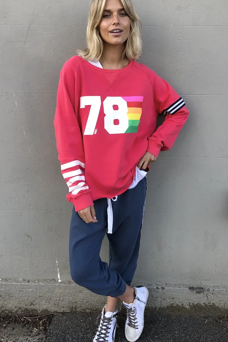 Hammill & Co - Retro 78 Sweat - Red 1
