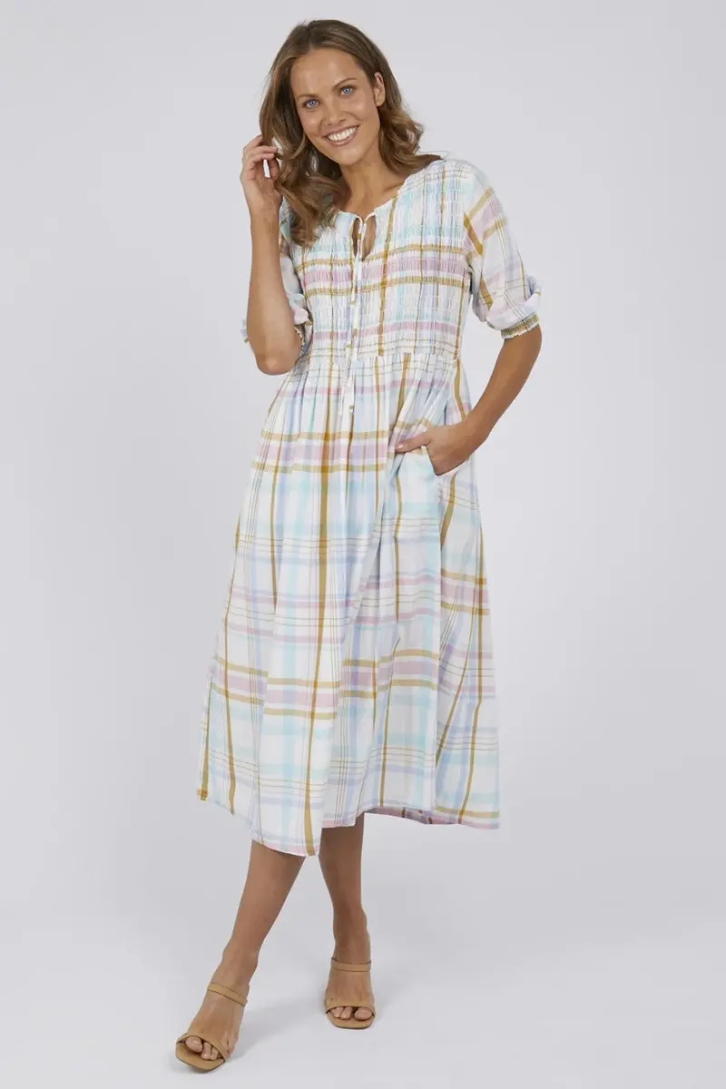 Elm - Greta Check Dress - Check 1
